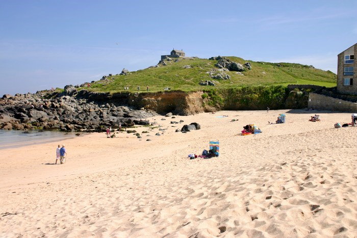 move to the beach