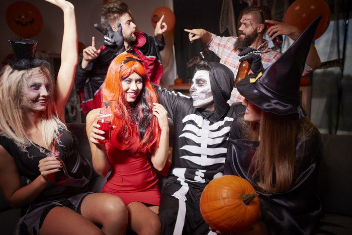 Halloween housewarming party