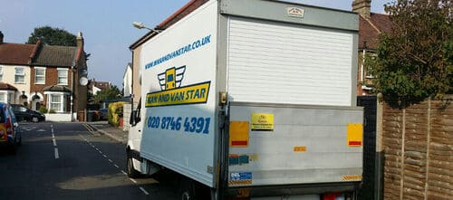 a man with a van