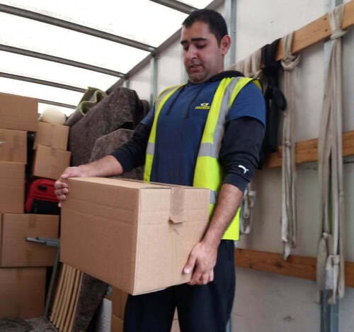 W1 man with a van hire Mayfair